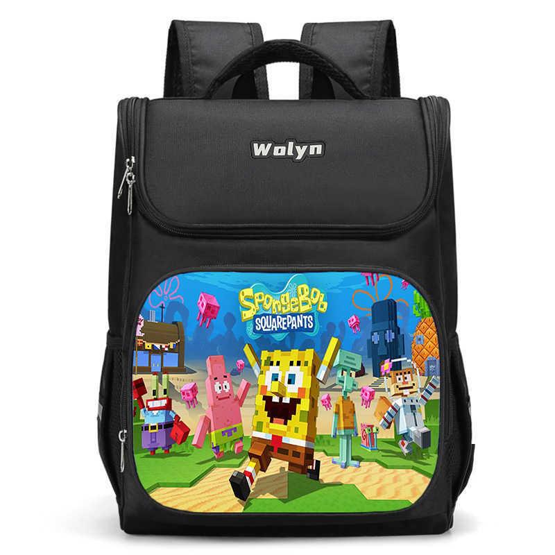 Mochila Escolar 3D Ligera de Gran Capacidad Para Niños Unisex Bolsa de Tela Oxford