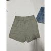 Summer New Arrival French Niche Style S Pure Yuan High Waist All-Matching Loose Casual Shorts Female