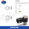 PISCO PH Series Quick Fittings