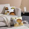 Japan Kawaii KKogepanS Cushion Cover Pillowcase Short Plush Invisible zipper Room Sofa Cushion Cover