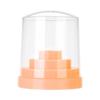 48 Holes Drill Bit Display Stand Plastic Grinding Head Storage Box  Daily Manicure Storage