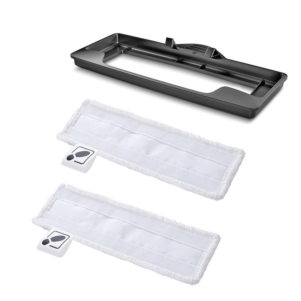 Kärcher SC Serie Dampfzubehör-Set: Inklusive kleiner Rundbürste, Kupferbürste, Bodendüse