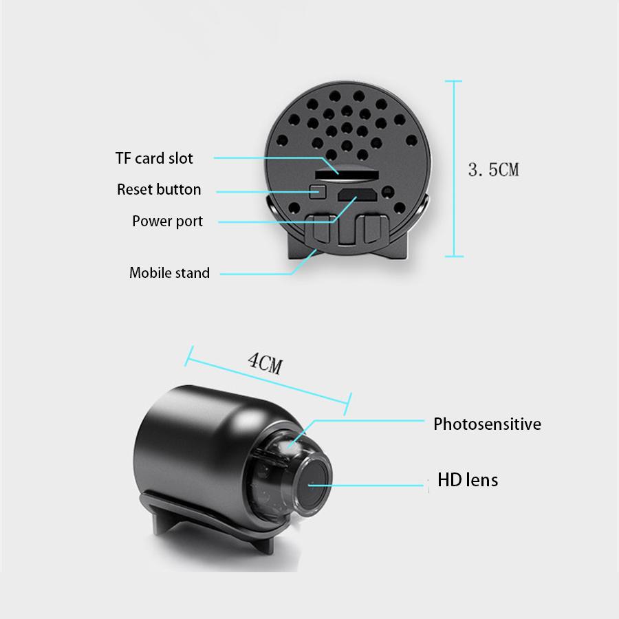 Mini Camera HD 1080P Video Motion Cam Wifi Camcorder Security DVR