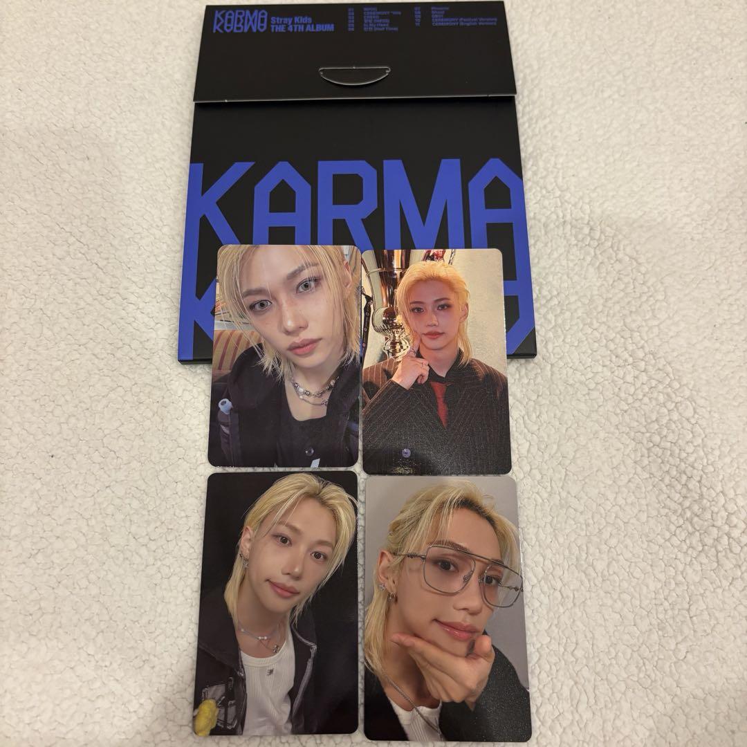 

[USED] Stray Kids KARMA HMV Felix Trading Card Set