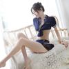 Sexy Lingerie Ladies Cos Policewoman Suit Sexy Skirt Sailor Costume Cosplay