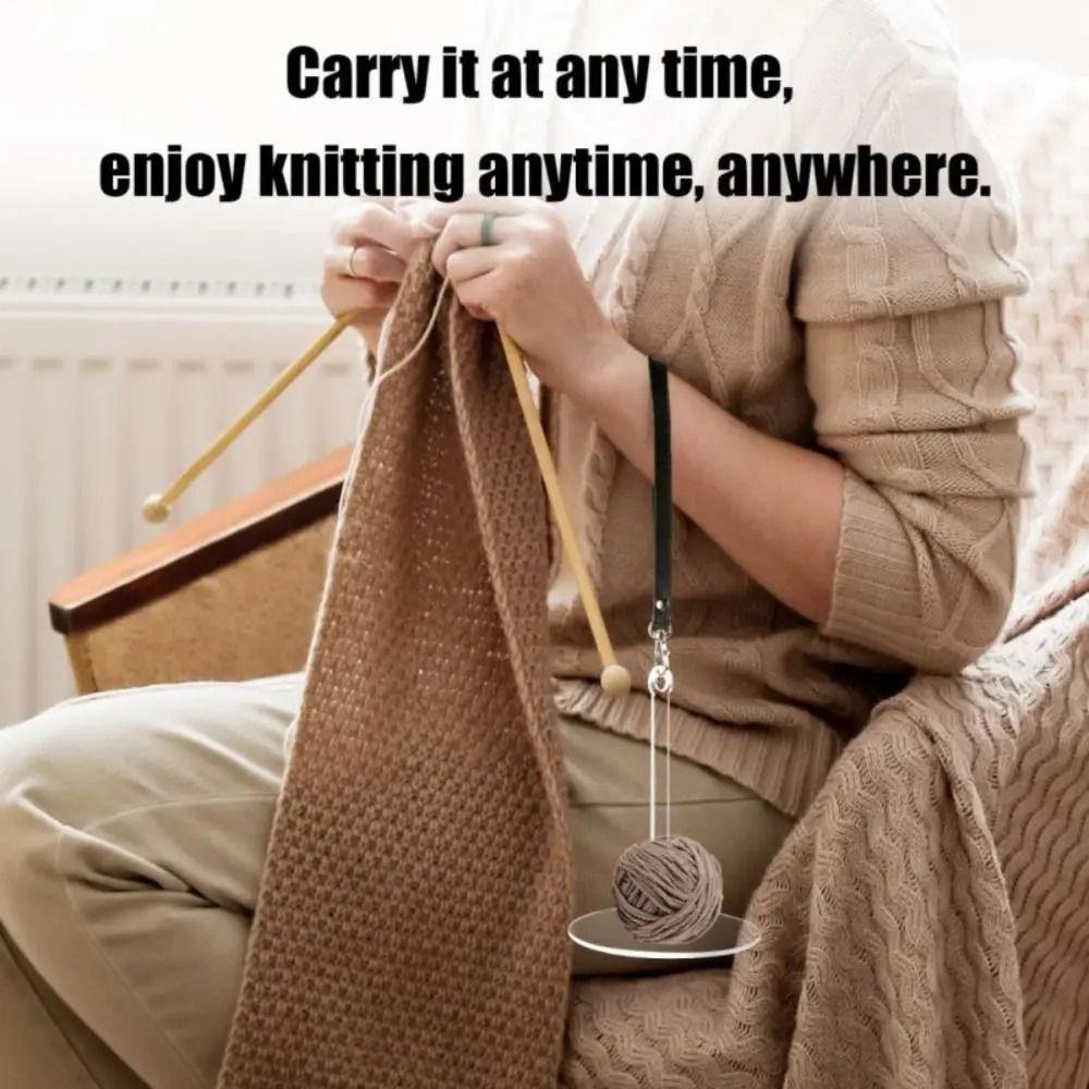 Portable Wrist Yarn Holder with Wrist Strap Wool Ball Winder  Sewing Supplies