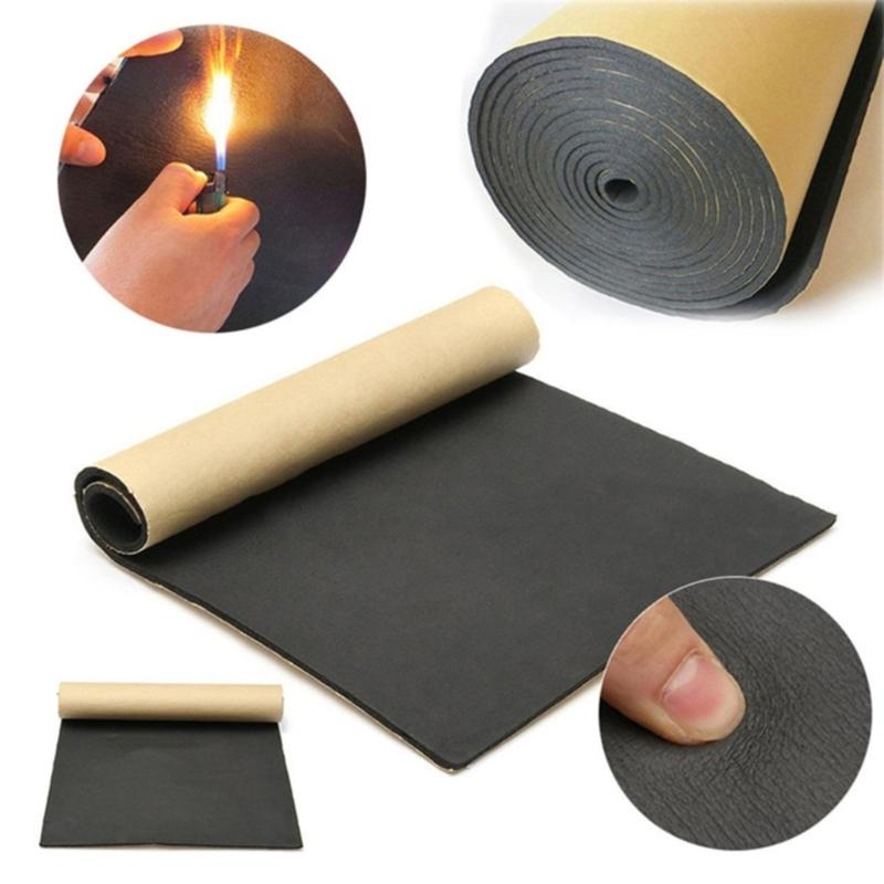 1Roll 20mm Car Hood Engine Firewall Heat Mat Deadener Sound Noise Proof Insulation Deadening Soundproofing Foam 100x50cm 50x50cm Heat Shields 2
