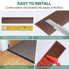 3 Meters Self-adhesive Carpet Floor Edging Trim Strip Flooring Transition Strips Floor Cover Strips Door Trim Sealing Strips