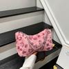 Neue Leopardendruck Flauschige Henkeltasche Leichte Umhängetasche Modische Bequeme und Vielseitige Textur Satchel Tasche