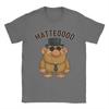 Matteo Mateo Cotton T Shirt Men Summer Italian Brainrot Meme Matteooo T Shirts O-Neck Fashion Tee Shirt Oversized Hot Sale Tops