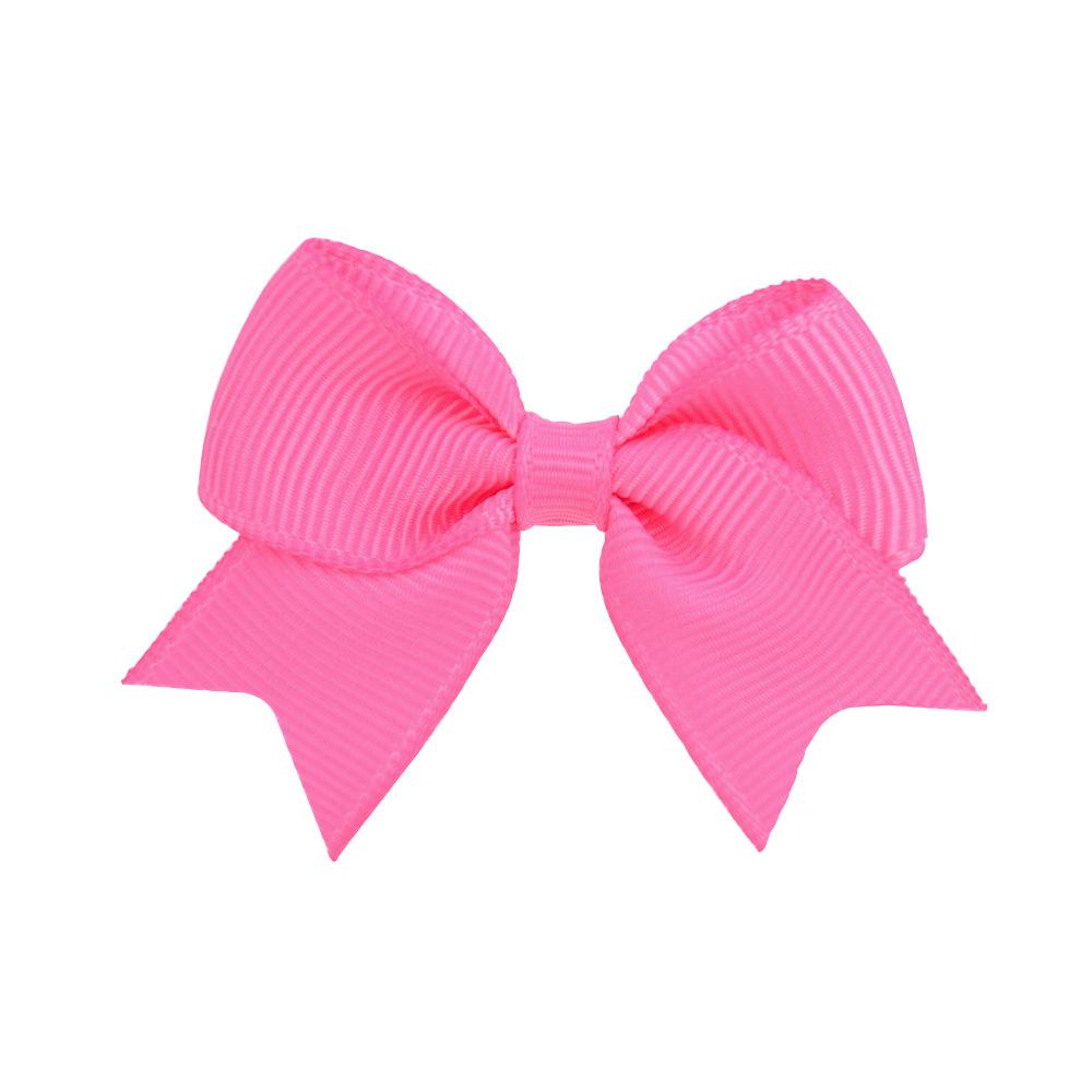 2.4'' Grosgrain Ribbon Hair Mini Bows Clips for Baby Girls Handmade Bowknot Barrettes Hairpins Headwear Hair Accessories