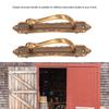 2pcs Aluminum Alloy Barn Door Handle Durable Pull Door Handle Vintage Sliding Door Handle Garages