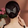 Whale Tail Rhinestone Flower Hair Clip Hair Bun Maker Bundle Hair Tie Lazy Hair Curler Hair Accessories Hair Styling Tool