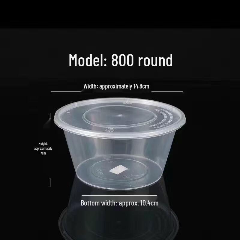 777 Disposable Food Containers with Lids