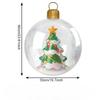 1116 Outdoor Christmas Balloons Santa Snowman Xmas Tree Light Up Balloons Holiday Party Yard Garden Christmas Decorations