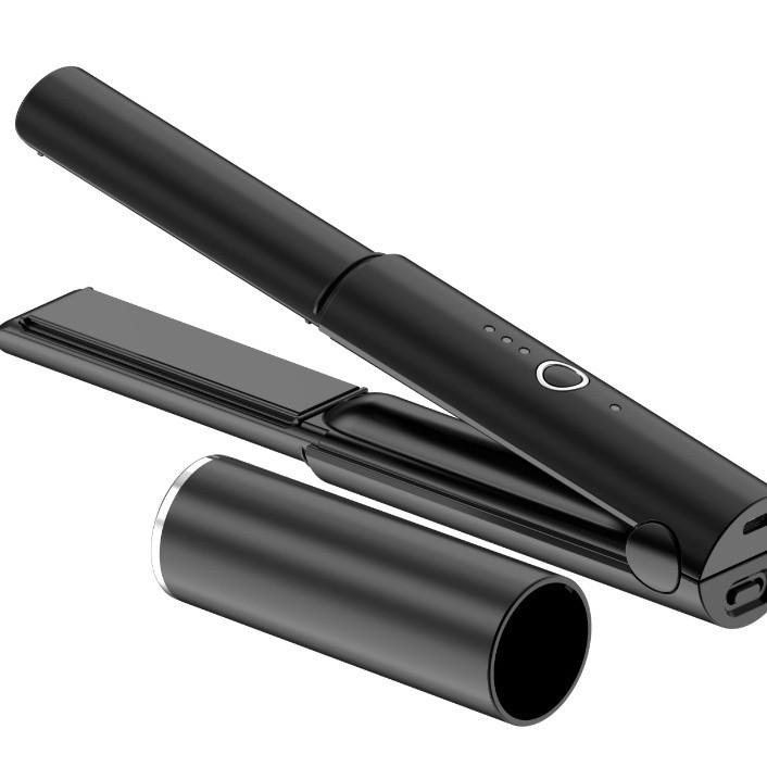 2026 Mini Dual-use Hair Straightener & Curler for Inward Curl Bangs Straightener