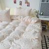 New Class A Double Layer Yarn Washed Cotton Single Quilt Cover Aerobic Print Polka Dot Cartoon Student Duvet Korean Bedding