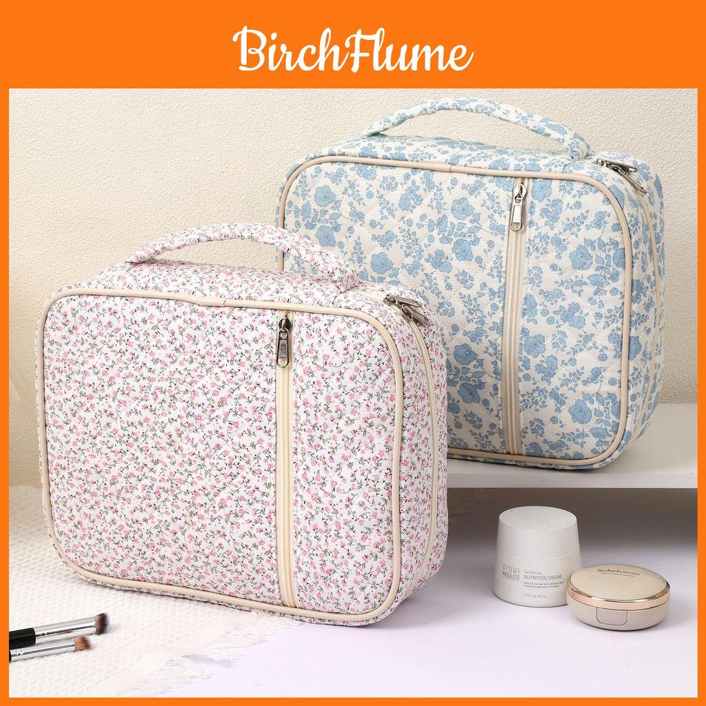 Cube Storage Bag With Multicompartment Cotton Material For Travel And Organizing