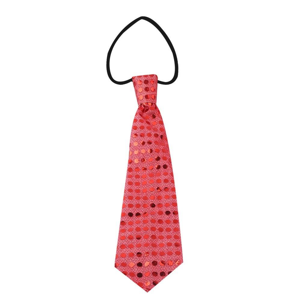 New Light Up  Flashing Striped Glowing EL Tie Luminous Necktie for Children Club Cosplay Tie