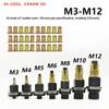 Efficient 11-Piece Hand Rivet Nut Instrument for M3 To M12 Nuts, Easy To Install