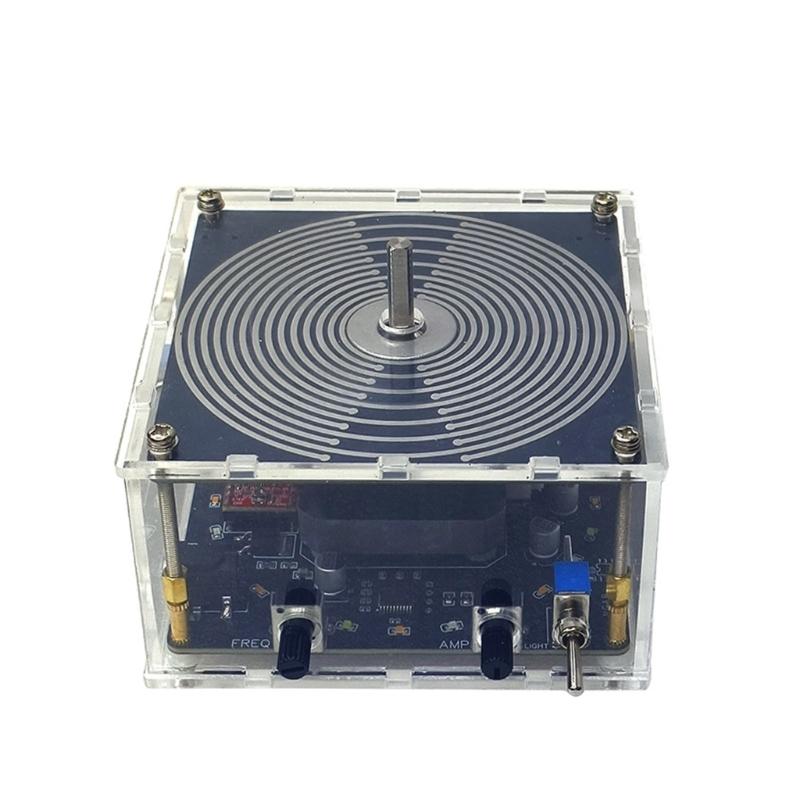 Auto Rotating Oscillation Disc for Cellular Rejuvenations with Copper Antennas and LED Light Frequency Synchronization