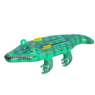 Pool Inflatable Floatings Row Crocodiles Shape Pool Toy Childrens Floatings Bed