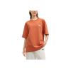 New FILA X Maison Kitsune Little Fox T Shirt Men's Ancient Embroidery Orange F11U529101F-OR