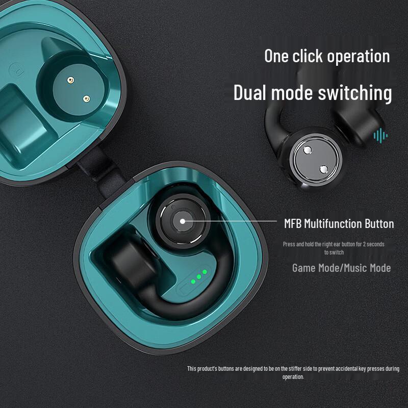 Newmine GE12 OWS Air Conduction Clip-on Bluetooth Sport Earbuds