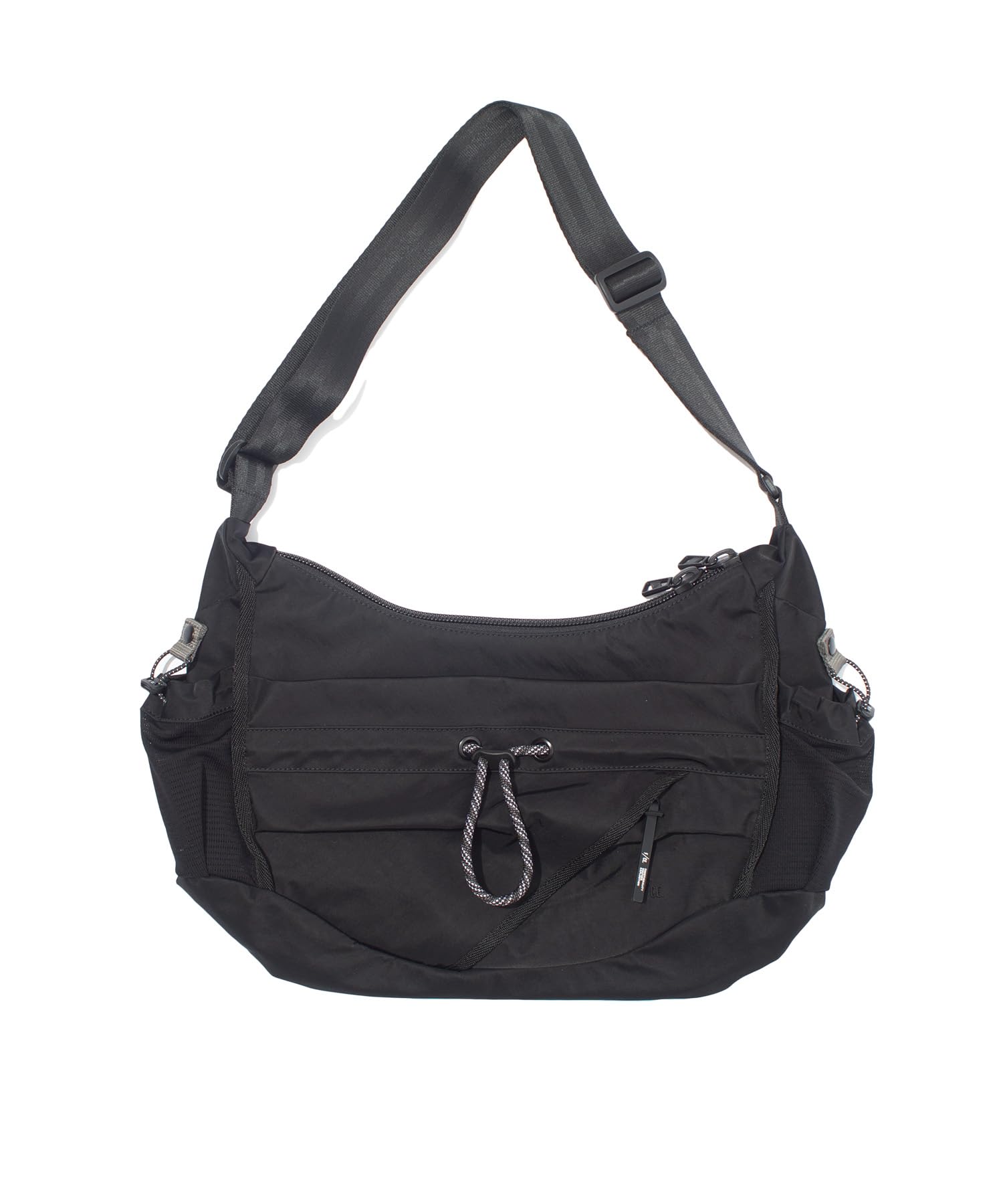 

Сумка-тоут FCE из текстурированного твила, на плечо, 2-сторонняя чёрный