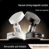 Universal Foldable Magnetic Phone Holder - Suction Cup Vacuum Mount for Car & Desktop