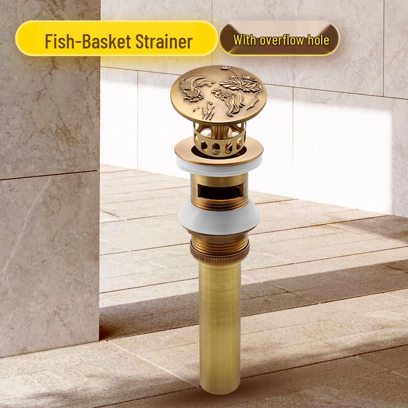 Выдвижной слив TLXT из нержавеющей стали с корзиной