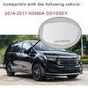 Right Passenger Side Mirror Glass Replacement For 2014 2015 2016 2017 HONDA ODYSSEY Mirrors - For HONDA ODYSSEY Side Mirror Glass With Rear Holder