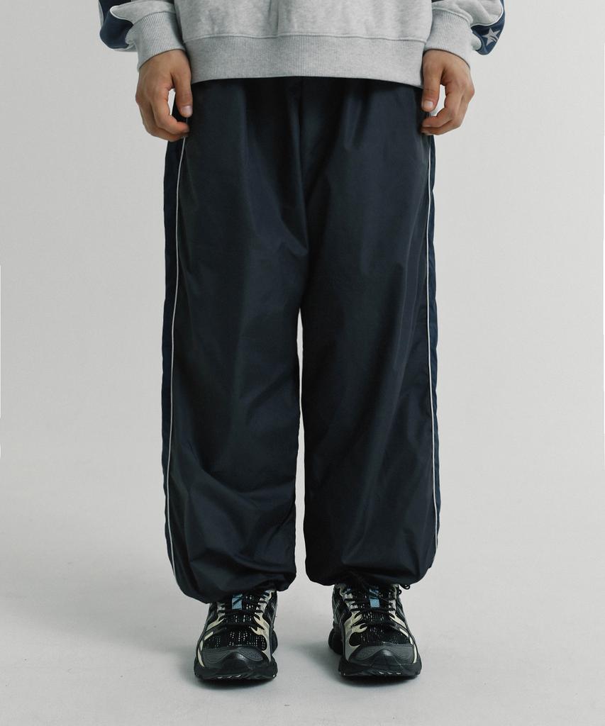 PHYSICAL DEPARTMENT Piping Tail Track Pants_Charcoal