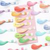 50pcs/lot Memo Pads Material Paper Color palette sticky note Junk Journal Scrapbooking paper Cards Background Decoration