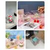 Square Cube Acrylic Box Transparent Case Stackable Design Transparent Container With Lids Display Box Jewelry Storage