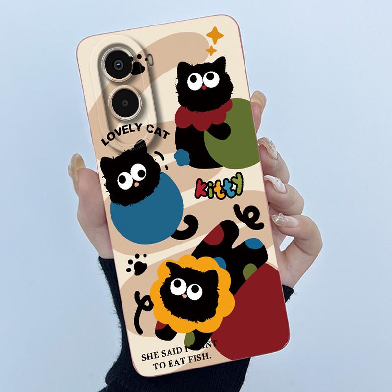 Case For Xiaomi Poco M7 4G Cute Panda Sweet Girls Cats Silicone Soft Back Cover For XiaomiPocoM7 4G Bumper Protective Casing