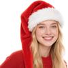 1pc Velvet Party Cosplay Decorative Long Soft Caps Comfortable Christmas Hats Santa Claus