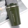 1Pc New Creative 304 Stainless Steel Coffee Cup Light Luxury High-end Office Double-layer Portable High-value Coffee Cup
