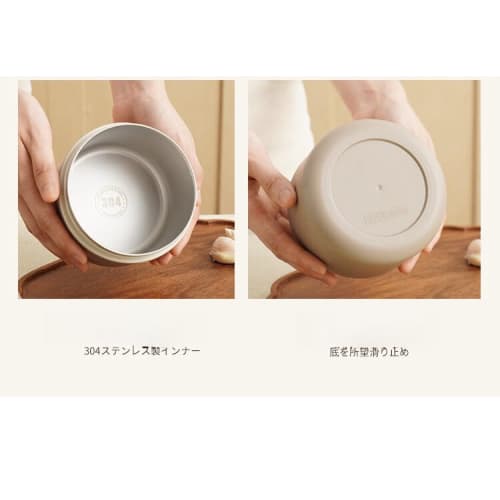 Thermos Vacuum Insulated Soup Jar Lunch Set, Large Capacity, 2-Tier/3-Tier, Stainless Steel, Keeps Food Warm for 5 Hours, Perfect for Commuting, Sport