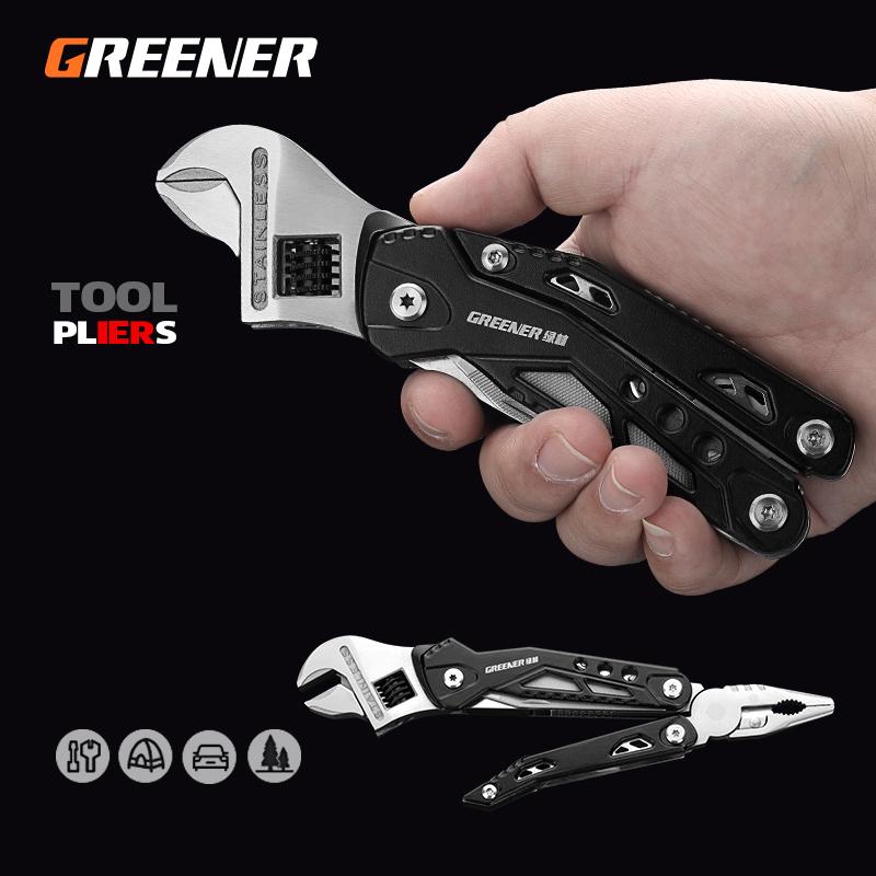 Mini Portable  Pliers Multifunction Stainless Steel Outdoor Multipurpose Steel Multi-tool Pocket Knife Pliers