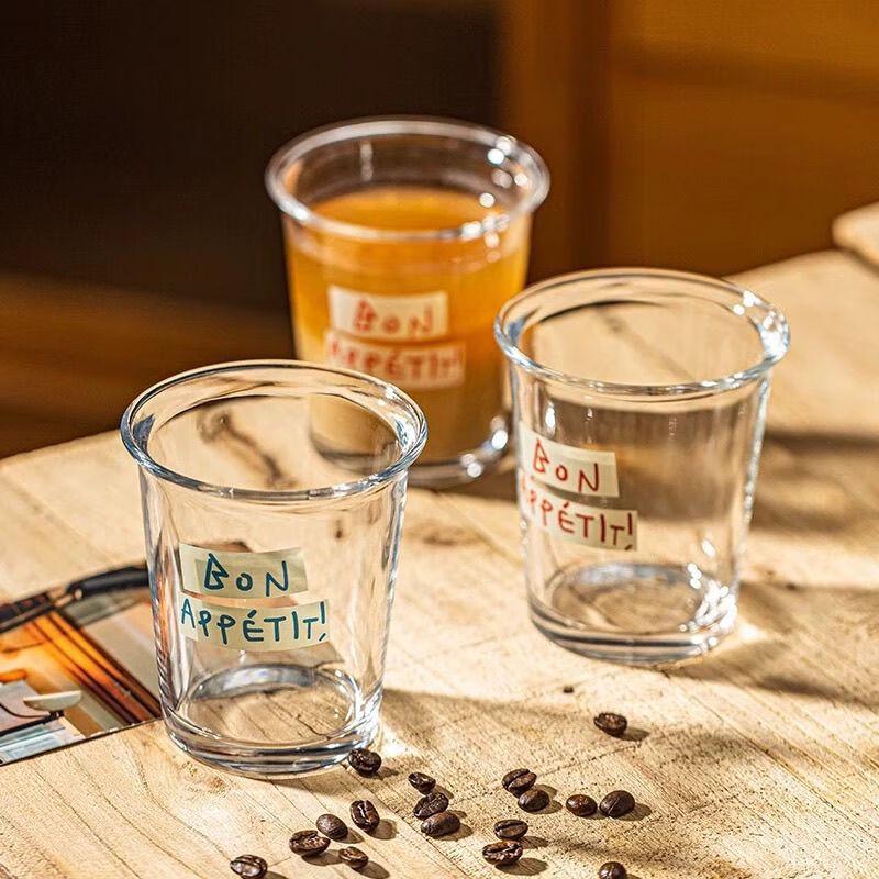 Fashion Glass Tumbler Set with Straws 2-piece Set with Straws