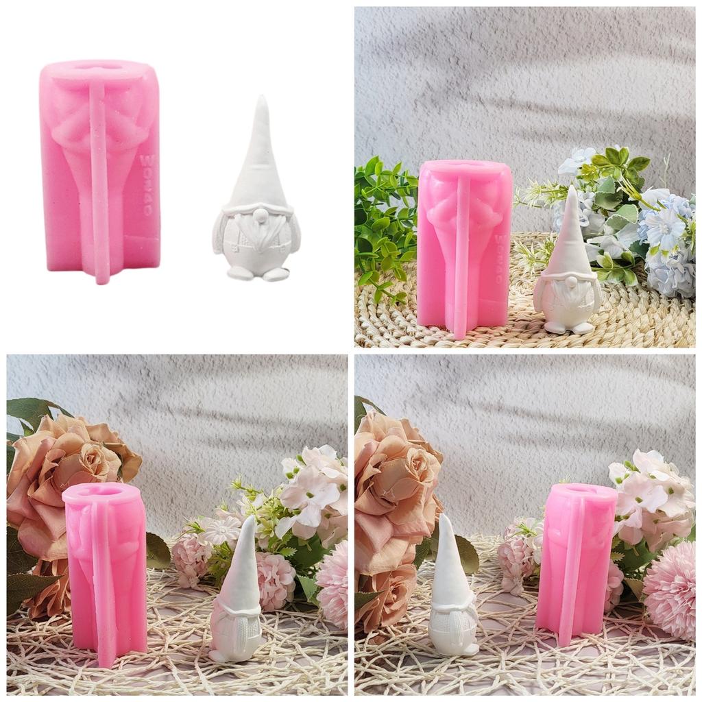 Silikonové formy na svíčky a mýdla s trpasličími figurkami, sádrové silikonové formy, silikonové formy na čokoládu a fondán