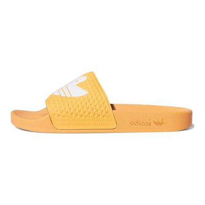 Mark Gonzales x Shmoofoil Slide Hazy Orange Baskets Unisexe Blanc Nuage FY6850