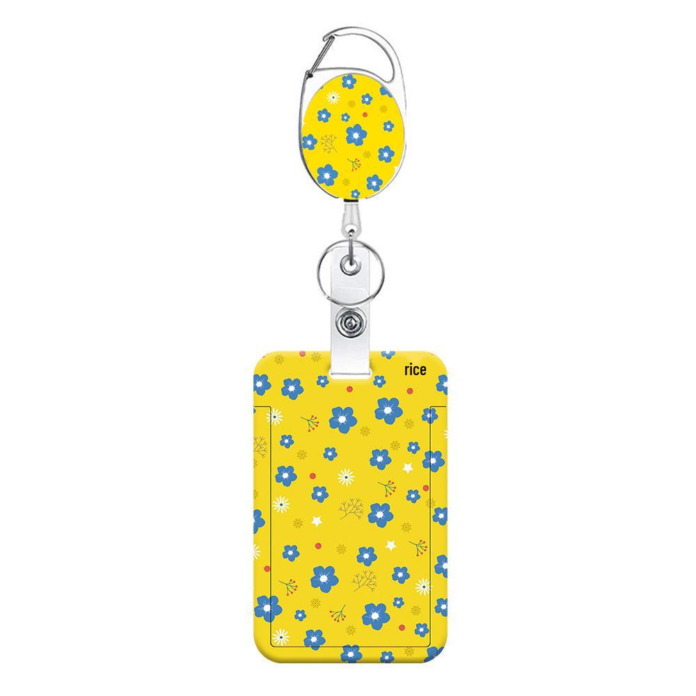 Retractable UV Lanyard Badge Holder for IDs, Student and Bus Cards Oval Back Clip - Card Holder