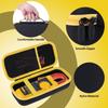 Peyyargo Storage Case Compatible with Fluke 323/324/325/302/303/305 Digital Clamp Meters/Multimeters (Black + Yellow)