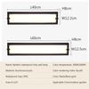 Modern LED Wall Lamp Waterproof Outdoor Corridor Courtyard Balcony Entrance Sunshine Room Interior Super Bright Wall Decor Light
