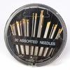30PCS Popular Assorted Hand Sewing Needles Embroidery Mending Craft Quilt Sew Case Suitable for Leather Denim Silk Canvas Cotton