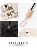 Reemployment Men's Group 0713 Merchandise Umbrella, Dual-Use for Sun and Rain, Uv Protection, High Aesthetic Umbrella, Fan Gift for Women