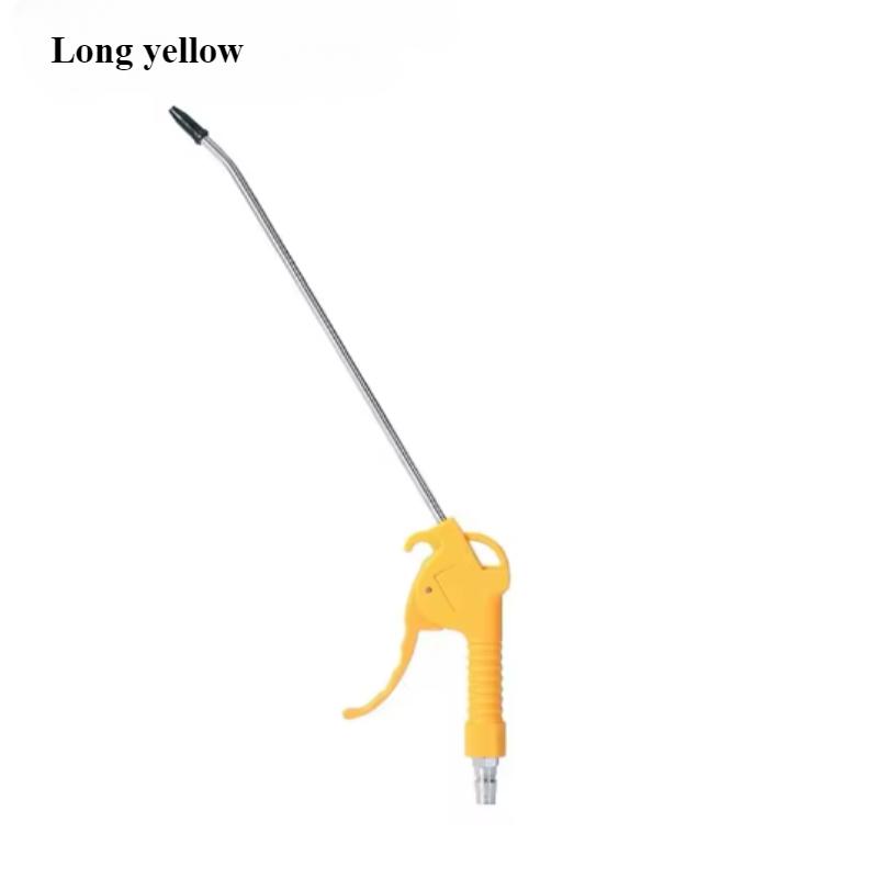 High Pressure Dust Blowing Gun Pneumatic Hardware Tool Dust Removal Gun Blowing Air Soot Blowing Gun Air Pump Extended Nozzles