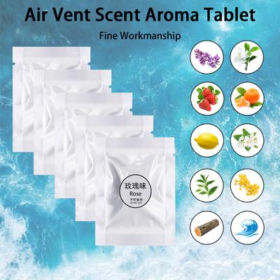 10ks kompaktních tablet pro aromaterapii do auta Bezpečné ingredience Vynikající náplň do osvěžovače vzduchu